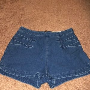 Ecoté high waisted jean shorts